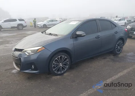 2014 Toyota Corolla S Premium z USA, uszkodzony, nr VIN 5YFBURHE8EP077892